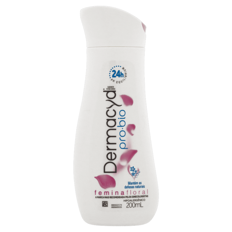 Sabonete-Liquido-Intimo-Femina-Floral-Dermacyd-Pro-Bio-Frasco-200ml