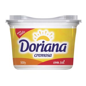 Margarina Cremosa com Sal Doriana Pote 500g