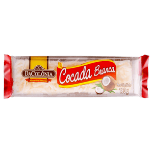 Cocada Branca DaColônia Pacote 130g