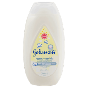 Loção Hidratante Johnson´s Recém-Nascido Frasco 200ml