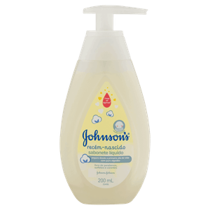 Sabonete Líquido Johnson´s Recém-Nascido Frasco 200ml