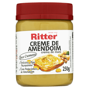 Creme de Amendoim Ritter Pote 250g