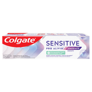 Creme Dental Branqueador Colgate Sensitive Pro-Alívio Caixa 90g