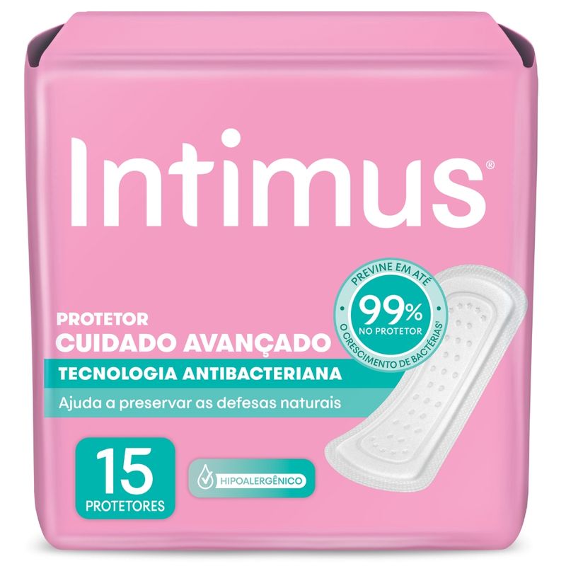 Protetor-Diario-sem-Abas-Antibacteriano-Intimus-Pacote-15-Unidades