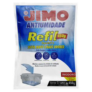 Antiumidade Inodoro Jimo Pacote 450g Refil