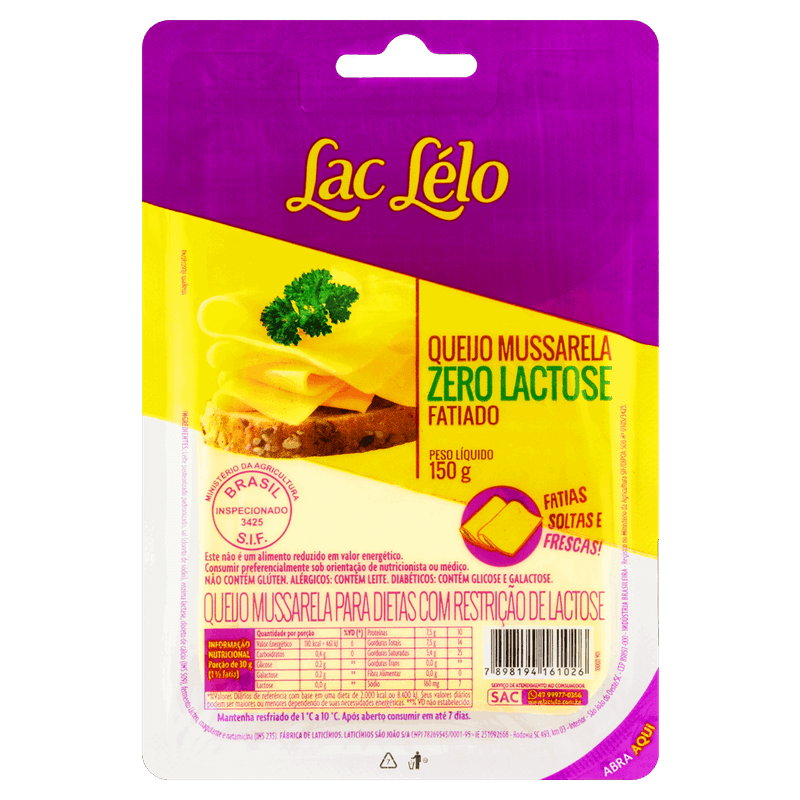 Queijo-Mussarela-Fatiado-Zero-Lactose-Lac-Lelo-150g