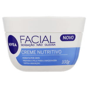 Creme Nutritivo Facial Nivea Pote 100g