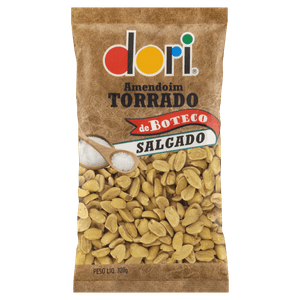 Amendoim Torrado Salgado Dori de Boteco Pacote 320g