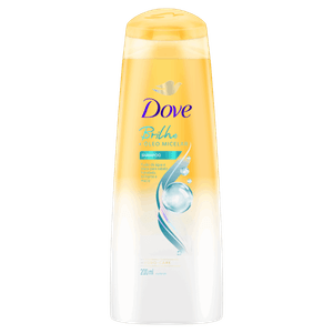 Shampoo Dove Brilho + Óleo Micelar Frasco 200ml