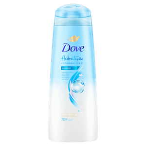 Shampoo Dove Hidratação + Vitaminas A & E Frasco 200ml