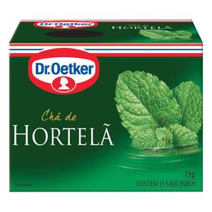 Chá Hortelã Dr. Oetker Caixa 15g