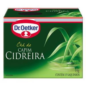 Chá Capim-Cidreira Dr. Oetker Caixa 15g