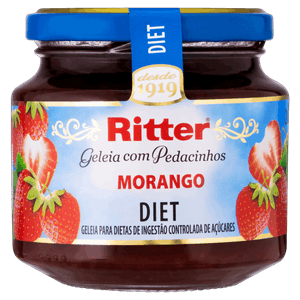 Geleia Morango Diet Ritter Vidro 260g