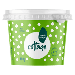 Queijo Cottage Verde Campo Pote 400g