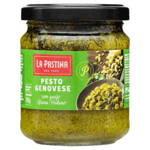 Molho Pesto Genovês La Pastina Vidro 190g