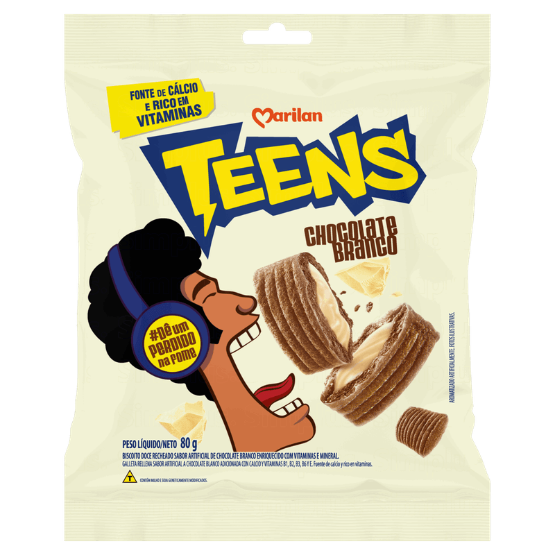 Biscoito-Recheio-Chocolate-Branco-Marilan-Teens-Pacote-80g