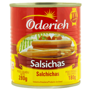 Salsicha Oderich Lata 180g