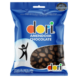 Amendoim Confeitado Chocolate Dori Pacote 100g