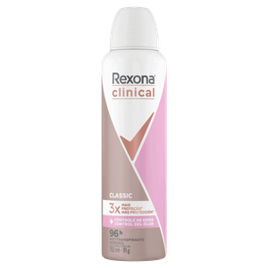 Antitranspirante Aerossol Classic Rexona Clinical 150ml