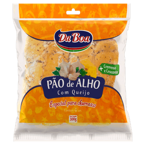 Pão de Alho Queijo Da Boa Pacote 300g