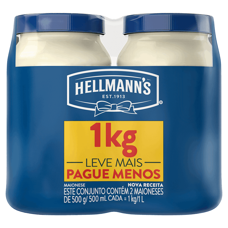 Pack-Maionese-Hellmann-s-Pote-1kg-2-Unidades-Leve-Mais-Pague-Menos