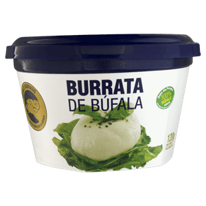 Queijo Burrata de Búfala Búfalo Dourado 120g