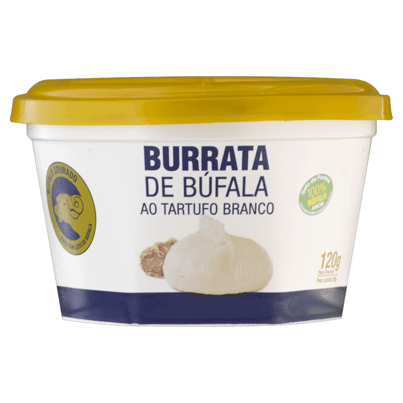 Queijo-Burrata-de-Bufala-Tartufo-Branco-Bufalo-Dourado-120g