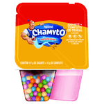 Iogurte-Parcialmente-Desnatado-Morango-com-Cereais-Coloridos-Chamyto-Pote-130g