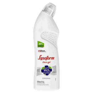 Cloro em Gel Original Lysoform Squeeze 500ml