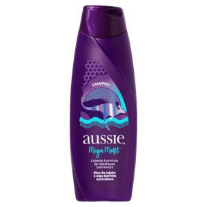 Shampoo Aussie Mega Moist Frasco 360ml