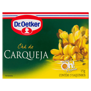 Chá Carqueja Dr. Oetker Caixa 15g 15 Unidades