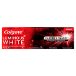 Creme-Dental-Carvao-Ativado-Dazzling-Mint-Colgate-Luminous-White-Caixa-70g