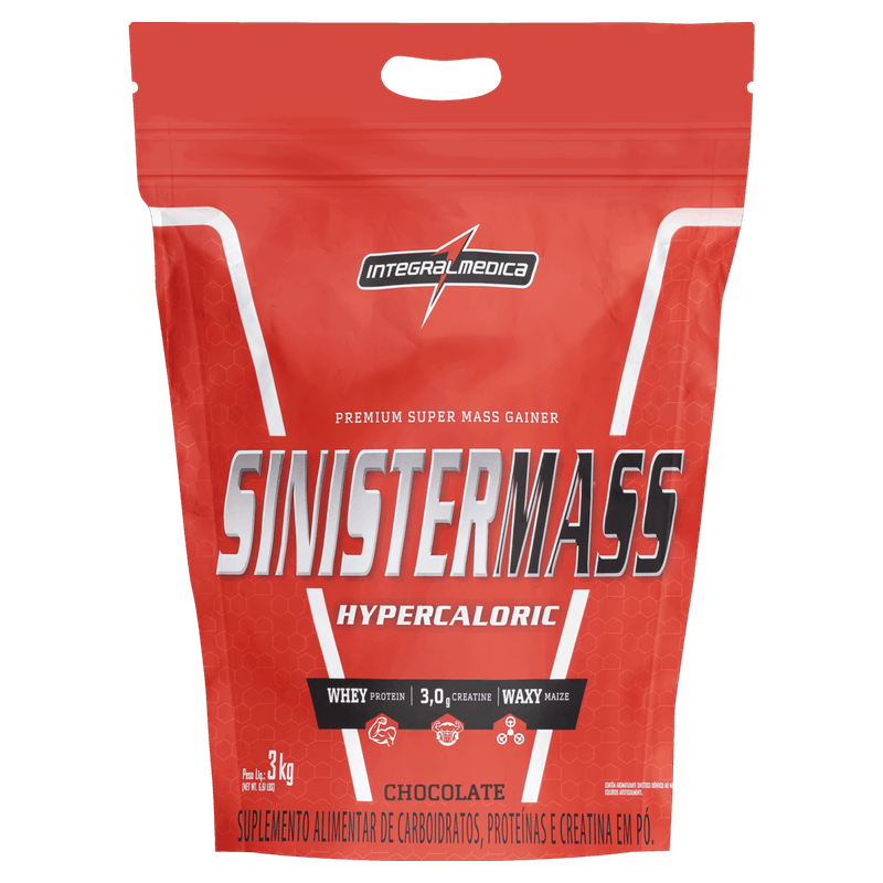 Suplemento-Alimentar-Hipercalorico-Chocolate-Integralmedica-Sinister-Mass-Pouch-3kg