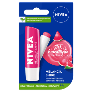 Protetor Labial Melancia Shine Nivea Blister 4,8g