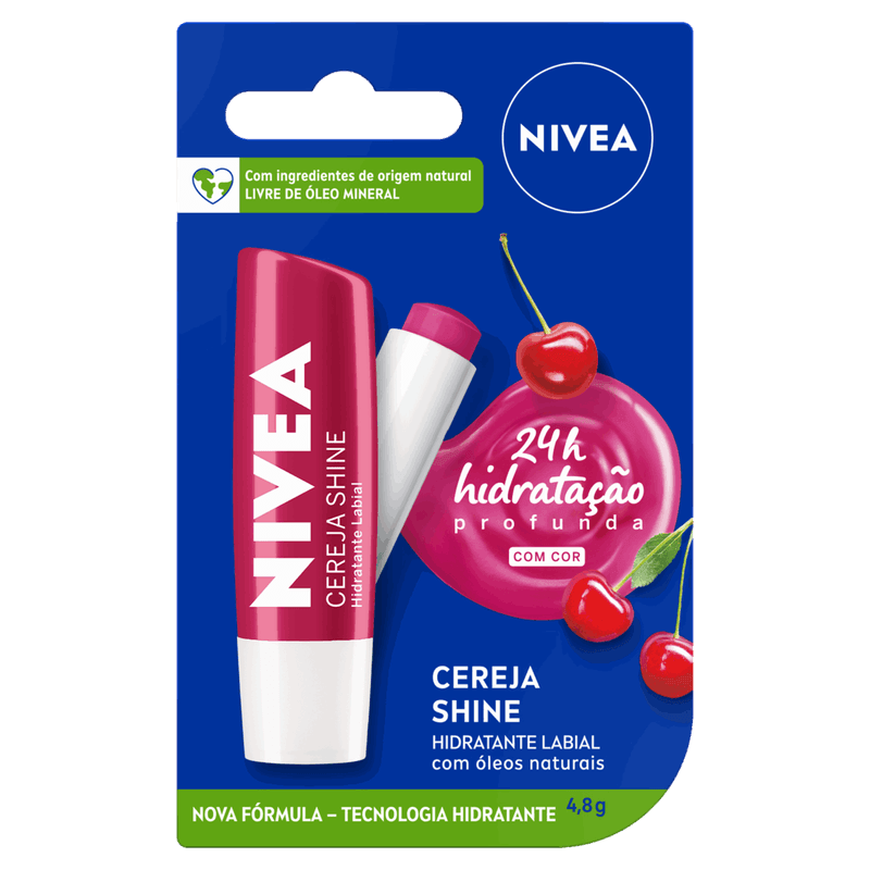 Protetor-Labial-Cereja-Shine-Nivea-Blister-48g