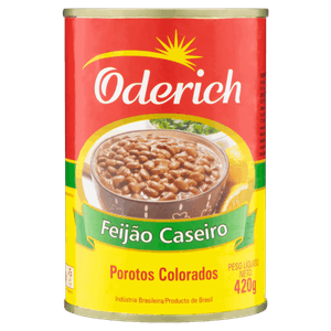 Feijão Caseiro Oderich Lata 420g