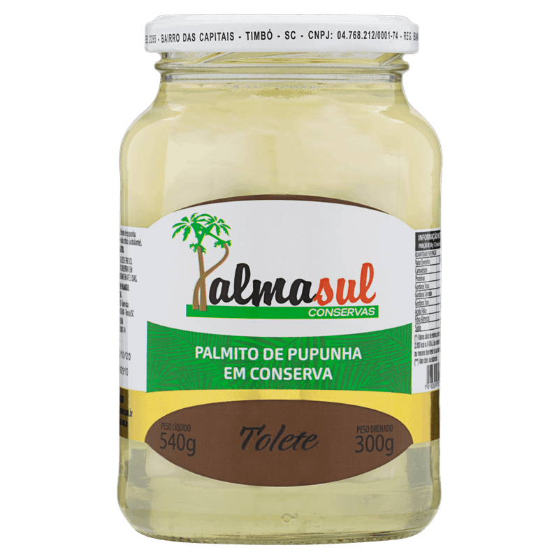 Palmito-Pupunha-em-Conserva-Tolete-Palmasul-Vidro-300g