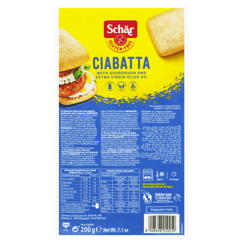 Pao-Ciabatta-sem-Gluten-Zero-Lactose-Schar-Pacote-200g