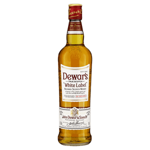 Whisky Escocês Blended White Label Dewar´s Garrafa 750ml