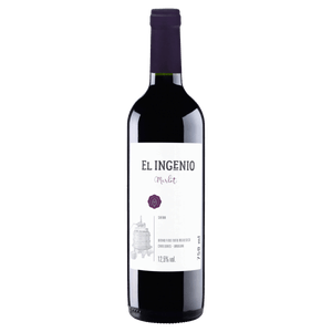 Vinho Uruguaio Tinto Meio Seco El Ingenio Merlot Canelones Garrafa 750ml