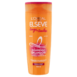 Shampoo L´oréal Paris Elseve Longo dos Sonhos Frasco 400ml