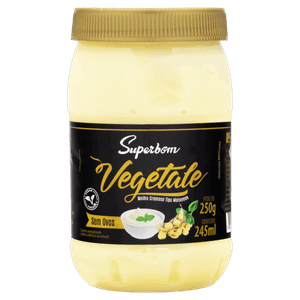 Molho Cremoso Tipo Maionese Superbom Vegetale Pote 250g