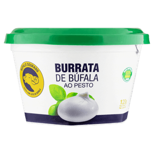 Queijo Burrata de Búfala ao Pesto Búfalo Dourado 120g