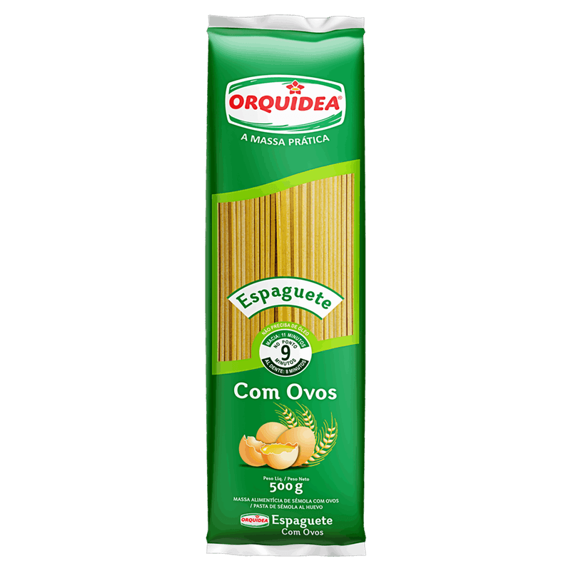 Macarrao-de-Semola-com-Ovos-Espaguete-Orquidea-Pacote-500g