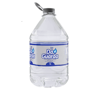 Água Mineral Natural sem Gás Da´Guarda Galão 5l