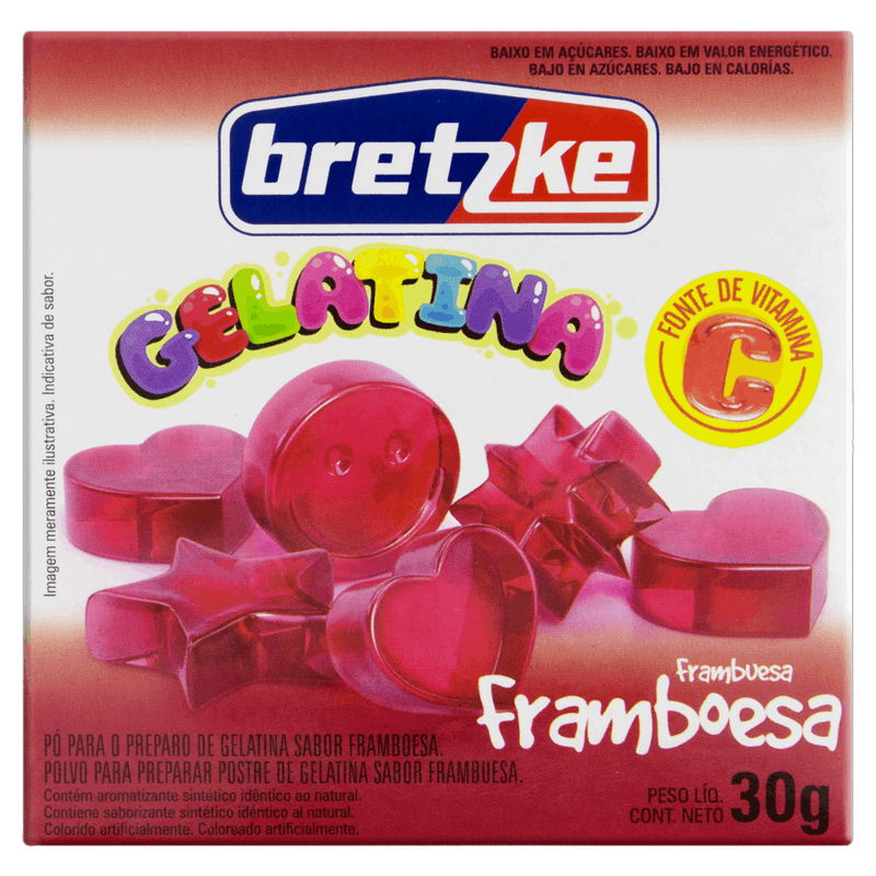 Gelatina-Po-Framboesa-Bretzke-Caixa-30g