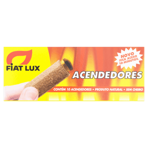 Acendedor Bastão Fiat Lux Caixa 10 Unidades