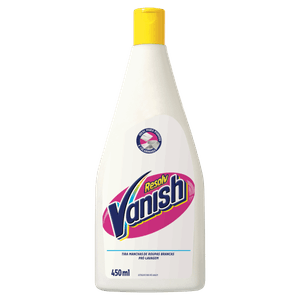 Tira-Manchas Líquido Roupas Brancas Pré-Lavagem Vanish Resolv Squeeze 450ml