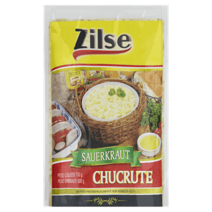 Chucrute em Conserva Zilse Pacote 500g