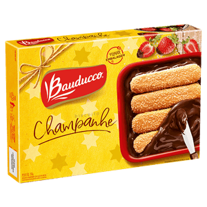 Biscoito Champagne com Açúcar Cristal Bauducco Caixa 150g